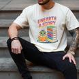 Unearth A Story Cute Turtle Reading Books Librarian Men's Comfort Colors T-Shirt Ivory Unearth A Story Cute Turtle Reading Books Librarian Men's Comfort Colors T-Shirt Ivory