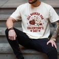 Valentines All Booked For Valentines Book Lover Girl Teacher Men's Comfort Colors T-Shirt Ivory
