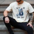 We'Re All Mad Here Cheshire Cat Alice Wonderland Book Kids Men's Comfort Colors T-Shirt Ivory