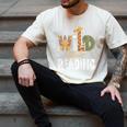 Wild About Reading Books Animal Theme Bookworm Library Day Men's Comfort Colors T-Shirt Ivory
