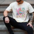 Wild About Reading Books Readers Lovers Bookworm Library Day Men's Comfort Colors T-Shirt Ivory Wild About Reading Books Readers Lovers Bookworm Library Day Men's Comfort Colors T-Shirt Ivory