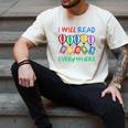 I Will Read Books Everywhere Across America Child Readers Men's Comfort Colors T-Shirt Ivory I Will Read Books Everywhere Across America Child Readers Men's Comfort Colors T-Shirt Ivory