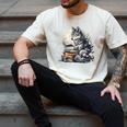 Wolf Reading Book Librarian Library Wolves Men's Comfort Colors T-Shirt Ivory Wolf Reading Book Librarian Library Wolves Men's Comfort Colors T-Shirt Ivory