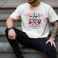 Women Read Your Heart Out Valentine's Day Teacher Book Men's Comfort Colors T-Shirt Ivory