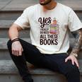 Yes I Really Do Need All These Books Coffee Men's Comfort Colors T-Shirt Ivory Yes I Really Do Need All These Books Coffee Men's Comfort Colors T-Shirt Ivory