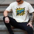 ZAP Comic Book Retro Artwork – Cartoon Collector Men's Comfort Colors T-Shirt Ivory