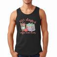 100 Days Of Coffee And Chaos Coquette Bow Book Apple Men Tank Top