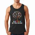 100 Days Of School 100th Day In The Books Reading Teacher Men Tank Top