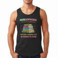 Abibliophobia Book Lovers Graphic Men Tank Top