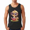 Adorable Book Lover Ostrich With Reading Glasses Cute Men Tank Top Adorable Book Lover Ostrich With Reading Glasses Cute Men Tank Top