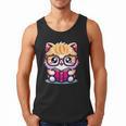 Adorable Book Lover Persian Cat With Reading Glasses Cute Men Tank Top Adorable Book Lover Persian Cat With Reading Glasses Cute Men Tank Top
