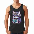 Adorable Book Lover Valkyrie With Reading Glasses Cute Men Tank Top Adorable Book Lover Valkyrie With Reading Glasses Cute Men Tank Top