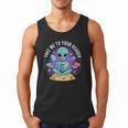 Alien Reader Reading Teacher Librarian Book Lover Men Tank Top