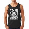 Ask Me About The Book Of Mormon Men Tank Top