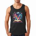 Astronomy Space Lover Books Bookworm Men Tank Top