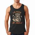 Banned Book Reading Squad Bookish I'm With The Banned Men Tank Top
