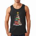 Book Christmas Tree Book Lover Teacher Librarian Men Tank Top Book Christmas Tree Book Lover Teacher Librarian Men Tank Top