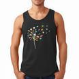 Book Dandelion Reading Lover Bookworm Bookish Librarian Read Men Tank Top