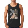Book And Dog Lover Bookworm Reader Book Lover Men Tank Top
