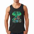 Book Dragon Reading Fantasy Men Tank Top