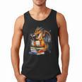 Book Dragon Reading Book Lover Men Tank Top