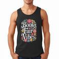 Book Fair Vibes Groovy 70s Retro School Librarian Men Tank Top Book Fair Vibes Groovy 70s Retro School Librarian Men Tank Top