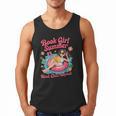 Book Girl Summer Beach Vacation Book Lover Men Tank Top