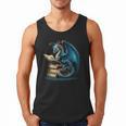 Book Lover Bookworm Reading Books Dragon Sci-Fi Character Men Tank Top Book Lover Bookworm Reading Books Dragon Sci-Fi Character Men Tank Top