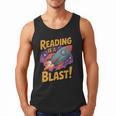 Book Lover Kids And Adults Reading Is a Blast Rocket Ship Men Tank Top Book Lover Kids And Adults Reading Is a Blast Rocket Ship Men Tank Top