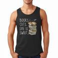 Book Lovers Books Cats Life Is Sweet Cat Lover Men Tank Top Book Lovers Books Cats Life Is Sweet Cat Lover Men Tank Top