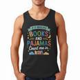 Book Lovers Reading Bedtime Cozy Pajama For Librarians Men Tank Top Book Lovers Reading Bedtime Cozy Pajama For Librarians Men Tank Top