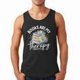 Book Are My Therapy Aesthetic Bookish Reading Men Tank Top