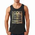 Book Reader Vintage Bookworm Retro Book Lover Men Tank Top