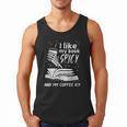I Like My Book Spicy Read Reading Librarian Men Women Kids Men Tank Top
