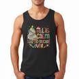 Book Tree All Is Calm Said No Teacher Ever Christmas Men Tank Top