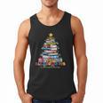 All Booked For Christmas Teacher Reading Student Bookworm Men Tank Top All Booked For Christmas Teacher Reading Student Bookworm Men Tank Top