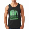 All Booked For St Patrick's Day Book Lover Lucky Shamrock Men Tank Top