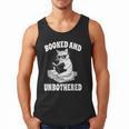 Booked And Unbothered Cat Reading Book Lovers Men Tank Top Booked And Unbothered Cat Reading Book Lovers Men Tank Top