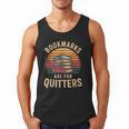 Bookmarks Are For Quitters Reading Book Lovers Men Tank Top