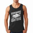 Bookmarks Quote Library Book Reader Men Tank Top