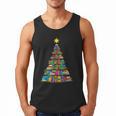 Bookmas Christmas Book Tree Book Lover English Teacher Men Tank Top Bookmas Christmas Book Tree Book Lover English Teacher Men Tank Top