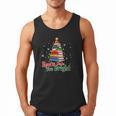 Books Make You Bright Christmas Librarian Book Lover Men Tank Top
