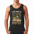 Books And Crested Gecko Owner Crestie Lover Men Tank Top