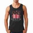Books Are My Love Language Valentine Reads Bookish Club Men Tank Top