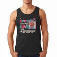 Books Are My Love Language Valentines Book Lover Librarian Men Tank Top Books Are My Love Language Valentines Book Lover Librarian Men Tank Top