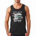 Books Are My Therapy Summer Reading Book Lovers Men Tank Top