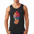Books Reading Ice Cream Men Tank Top