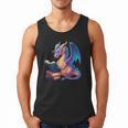 Bookworm Book Lover Women Girls Dragon Reading Men Tank Top