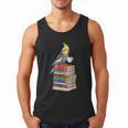 Bookworm Cockatiel Bird Reading Books Drinking Coffee Lover Men Tank Top