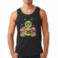 Bookworm Costume Kawaii Reading Worm For World Book Day Men Tank Top